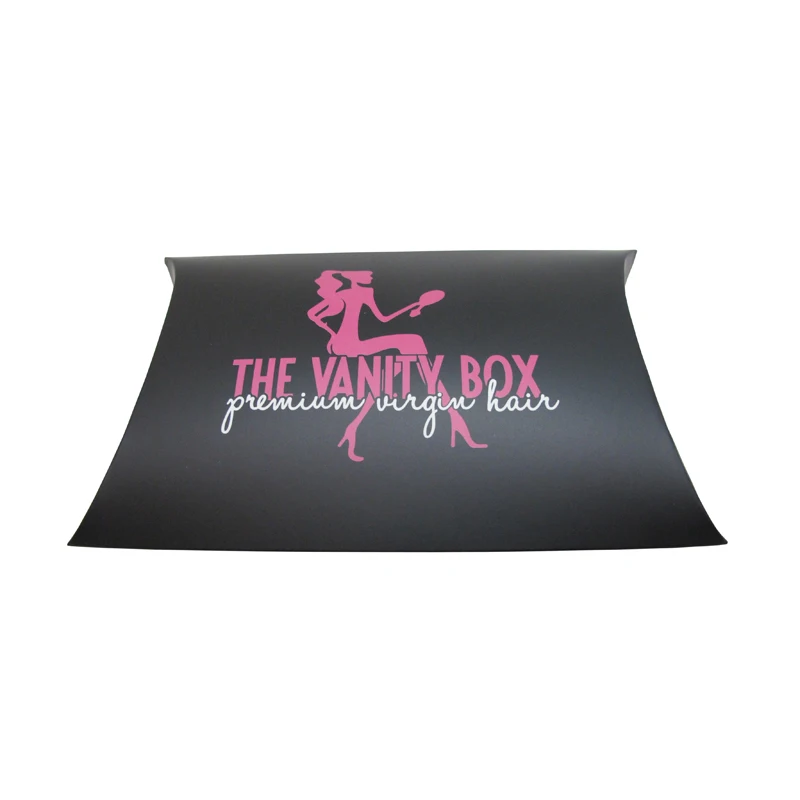 Плетеная упаковочная подушка для париков Индивидуальная коробка наращивания