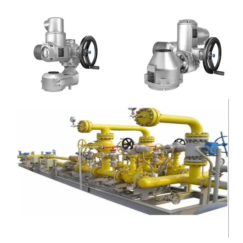 Flow Control Valve Skid on varustettu Auma-venttiilin toimilaitteella SQEx ja SQRV räjähdyssuojatulla sähkötoimilaitteella