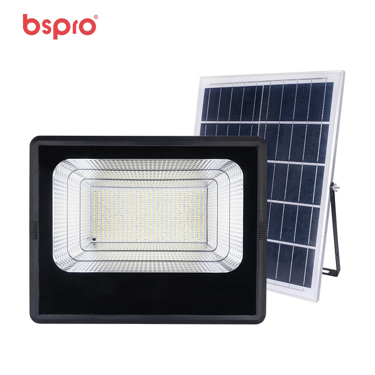 High-Power Outdoor Waterproof LED Spotlight W/ 10Ah Battery for Yard & Street Lighting 1500W Solar Flood Light
