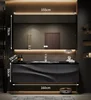 160Nature Marble Countertop & Ceramic Sink