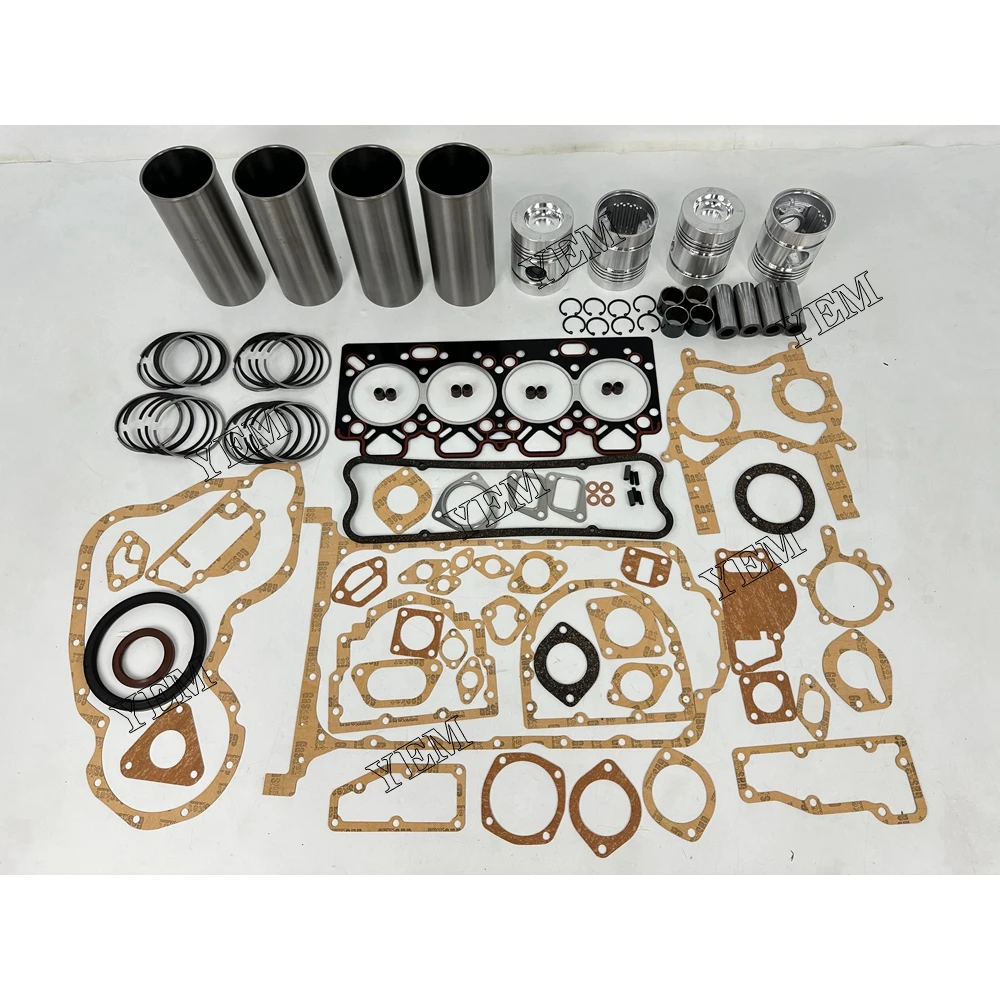 4.236 Engine Rebuild Kit With Cylinder Gaskets Set Piston Rings Liner for Perkins
