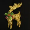Coarse paper rope powdered head-up deer gold