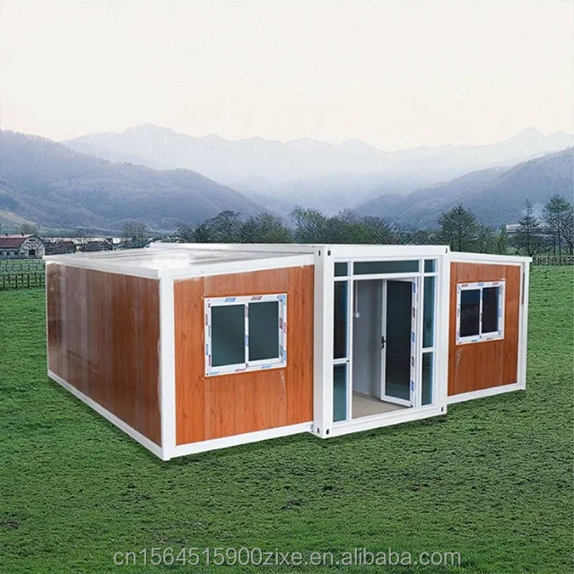 Hot Sale 20ft Flat Pack Container Houses Prefabricated Buildings Modern Prefab Container Homes