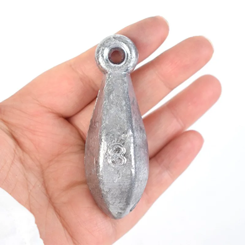 1-12 oz Bank Sinker Fishing Weights, Fishing Bullet Sinkers for Saltwater  Freshwater Fishing Gear Tackle