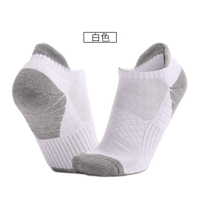 JL-10271 готово к отправке спортивный дизайн подходит для нескользящих носочков оптовая торговля дешевые хлопковые мужские носки впитывающие низкие носки до лодыжки