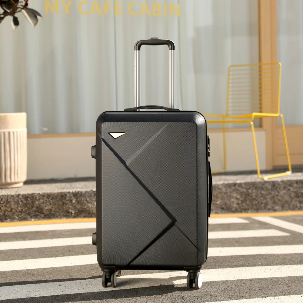 Designer New 20 Inch Advance Suitcase Black Suitcase Luggage It Polycarbonate Abs Chaps Suitcase