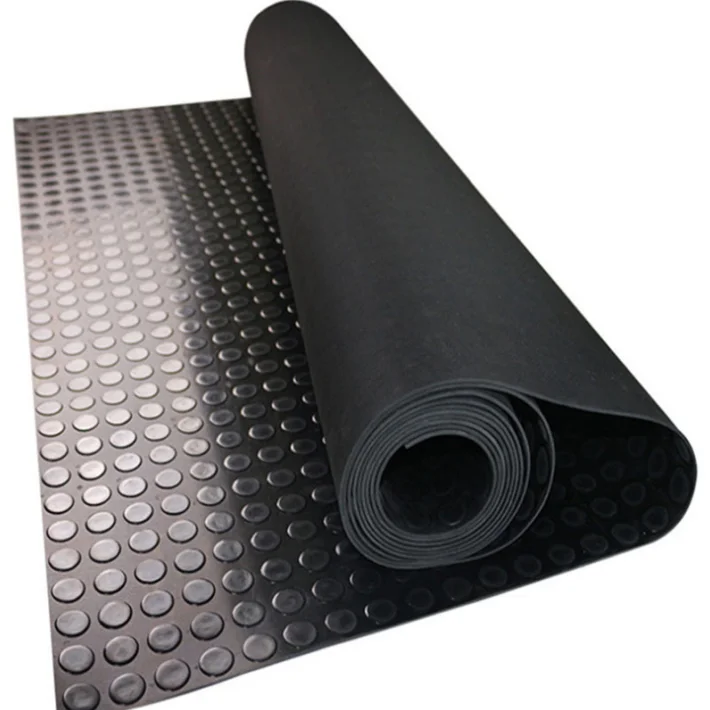 Anti Slip Coin Pattern Rubber Floor Mat Sheet