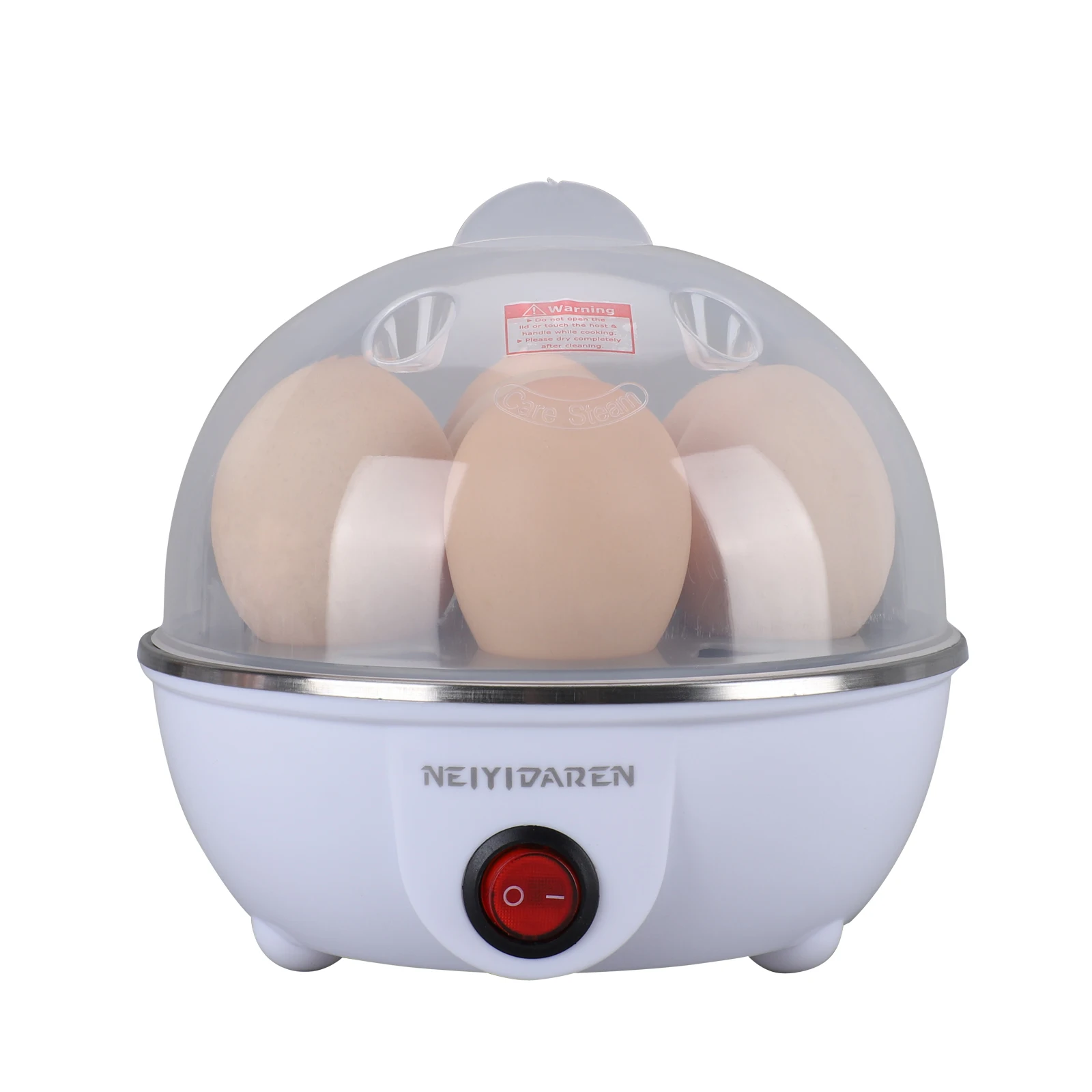 Бытовая кухонная техника, бытовая портативная автоматическая мини-печь для яиц, электрическая пластиковая Пароварка для кипячения яиц