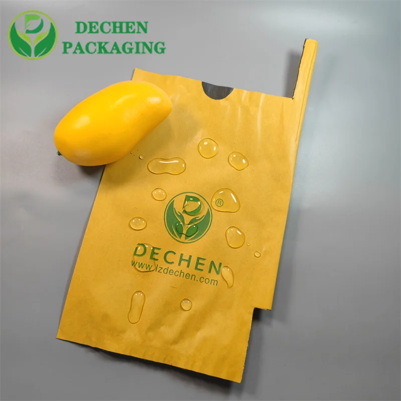 Growing Waterproof Wax Coated Paper Fruit Bag Mango In Bangladesh