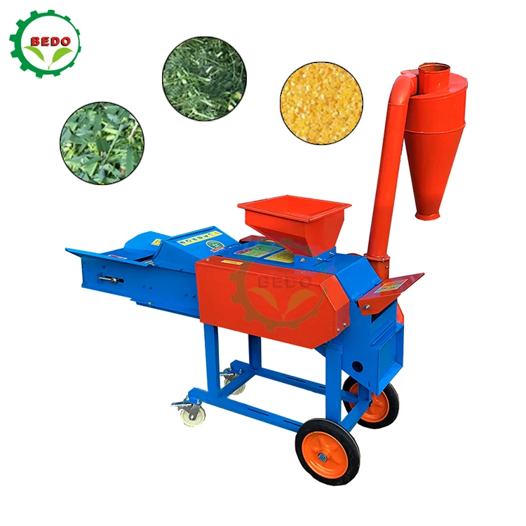 Kenya Grass Chaff Cutter Machine Corn Maize Crusher Grinder Animal Feed Grass Cutting Machine