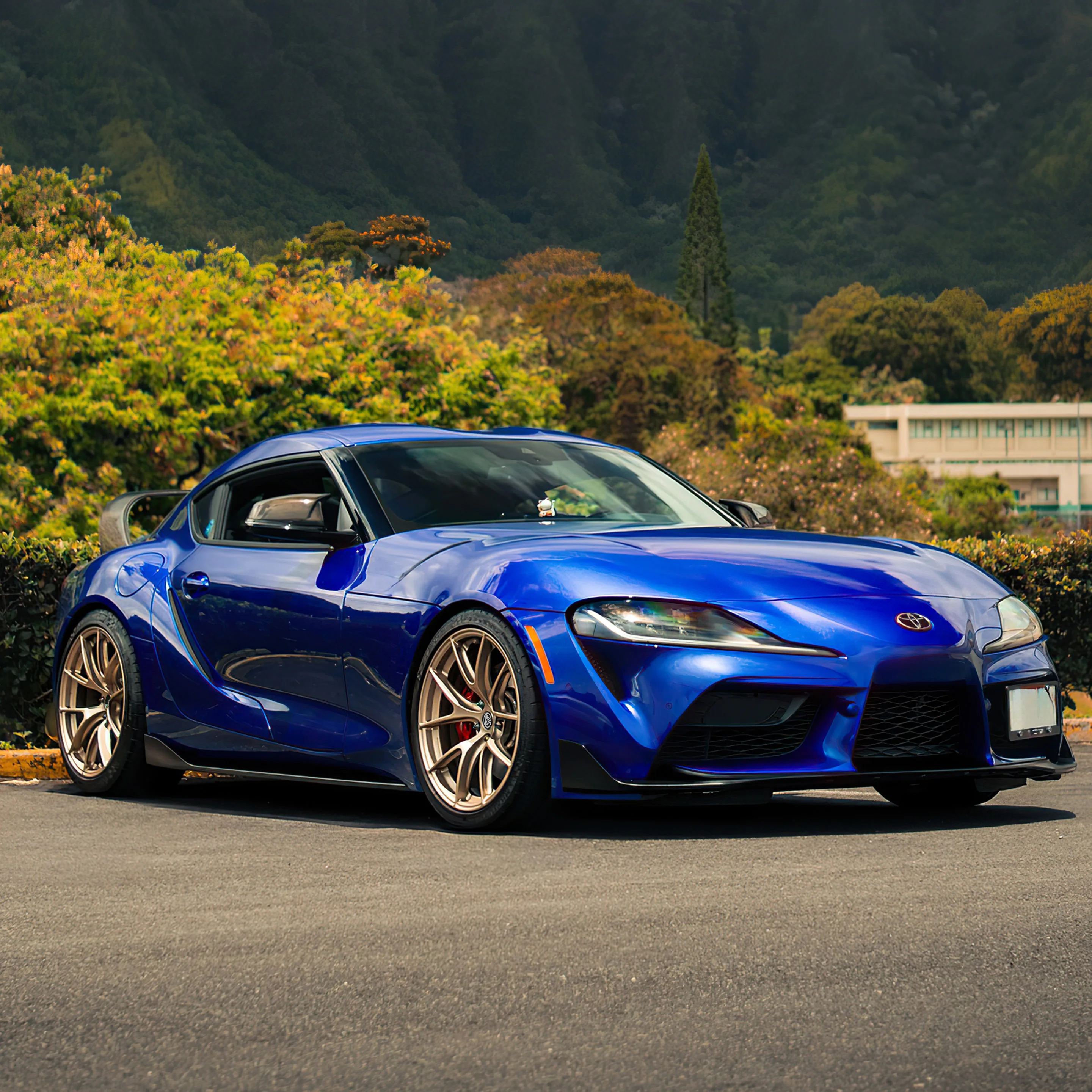 XL 1-piece Monoblock Bronze Color Custom Concave Forged Wheels 5x112 5x120 5x114.3 Wheels 18 19 20 21 22 Inch Rims - Image 4
