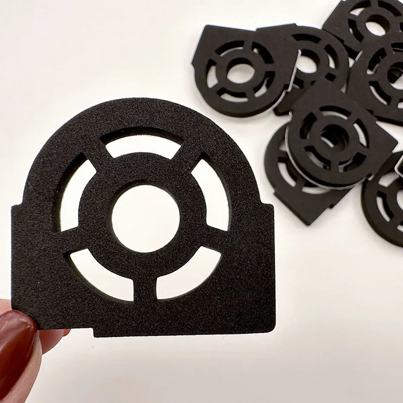 Customized Kaizen Foam Cr Antistatic Black Eva Foam Gasket With