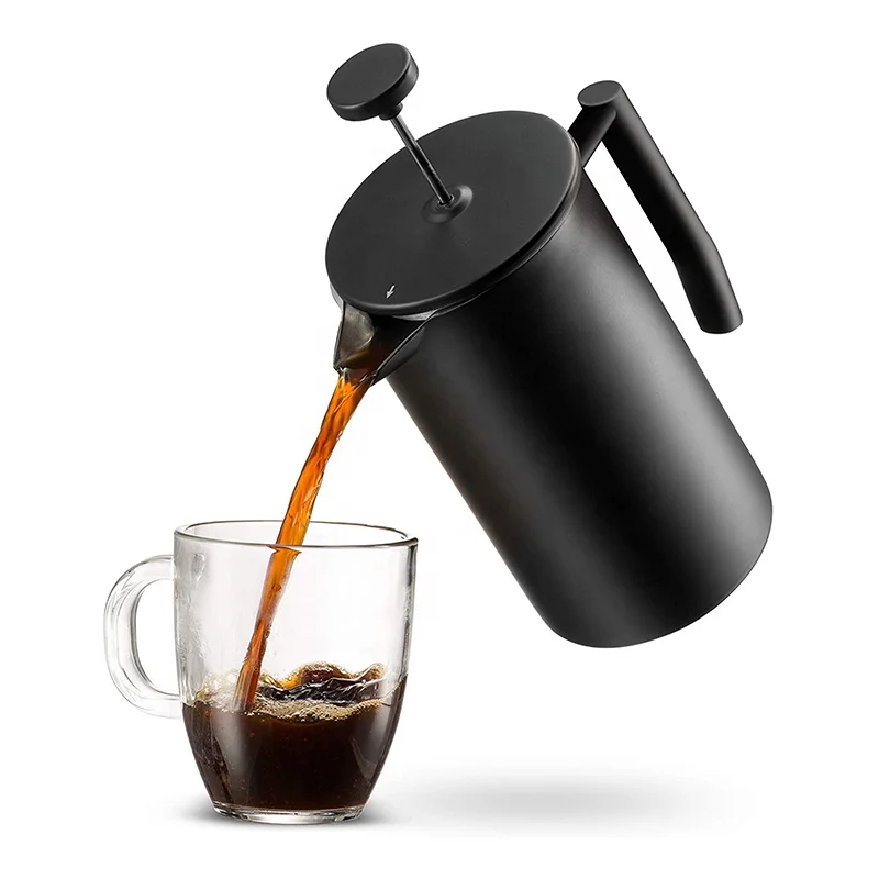 Coffee Culture French Press Coffee Plunger Black 22cm/1L 1EA