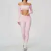 Pink Top+Leggings Set