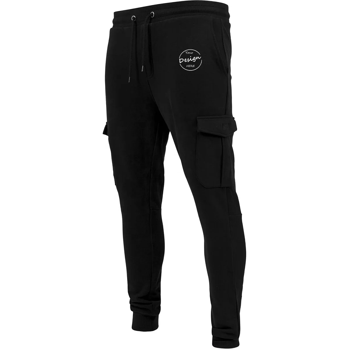 Mens Cargo Pants Gyms Fitness Sportswear Trouser Men Casual Jogger Pant Hip Hop Streetwear Joggers Sweatpants