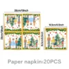 33*33cm napkin*20pcs