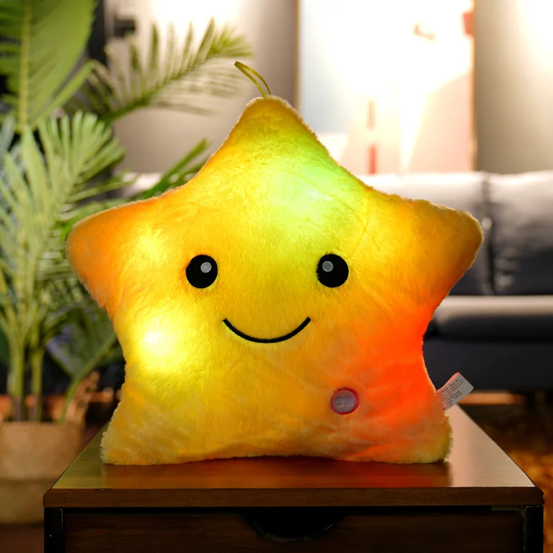 Led Star Plush Toys Light Up Glow Plush Stuffed Toys Buy Led Star,Led