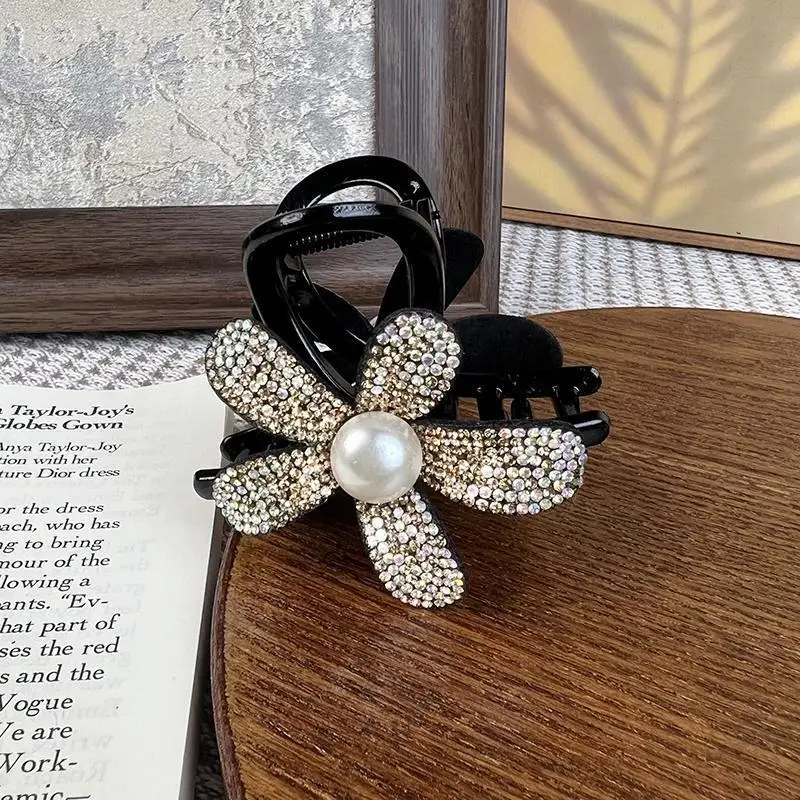 Dior Hair Clip CHRISTIAN DIOR Hair Clip With Crystal