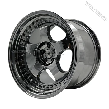 Custom Chrome 2 3 Piece Forged Aluminum Alloy Wheel 17 18 19 20