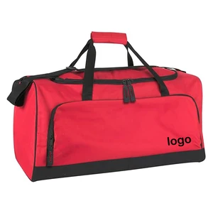 Lightweight Sports Equipment Canvas Gym Traveling Duffle Bags With Zippered Closure Customizable Logo Cheap Fashionable Trip Bag