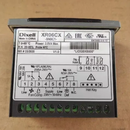 Dixell Display Controller   XR02CX   XR04CX   XR06CX  XR40CX  XR60CX   XLH260-500C0