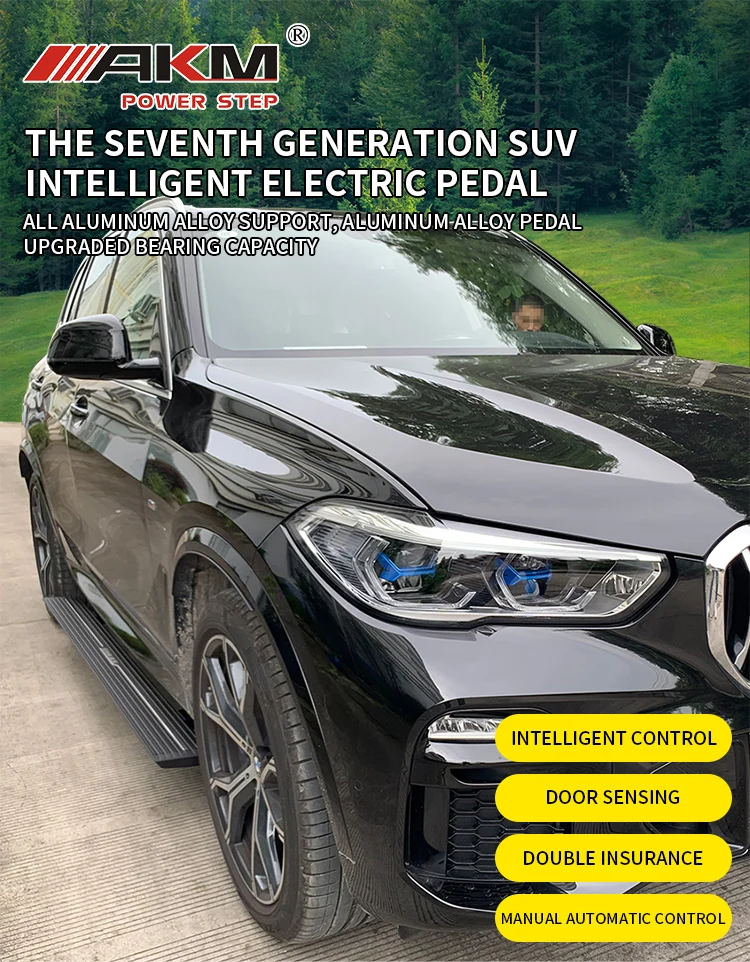 Aluminum Replace Accessories Board Step Run Power Doorsill Step Running Board Electric Side Step for bmw X7 supplier