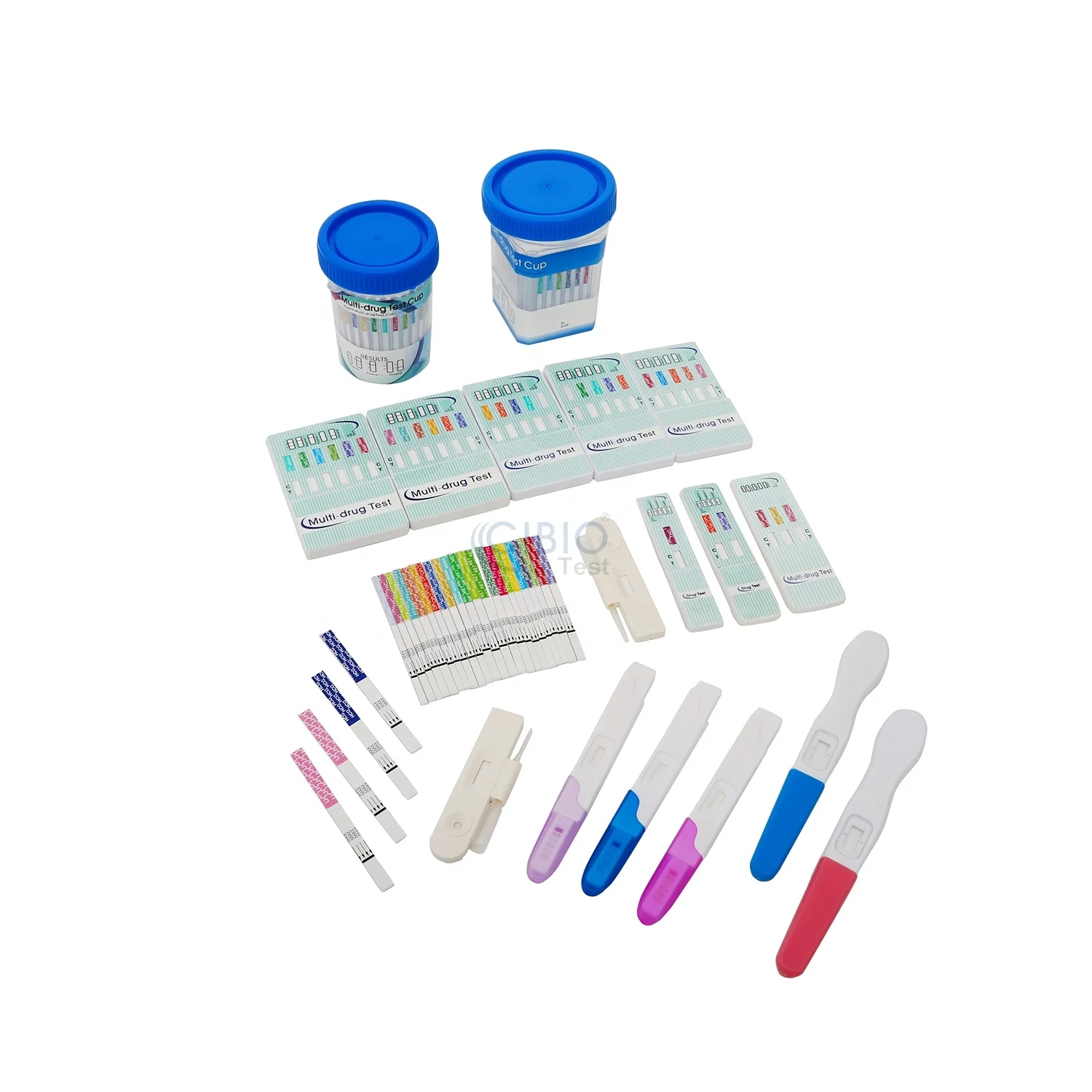 One Step Multi Drug UrineTest Panel 10 in 1 Test Dipcard