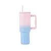 trois générations Dégradé rose et bleu 035
