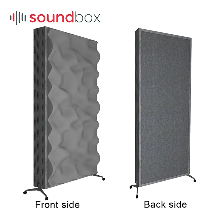 Portable Acoustic Sound Absorption and Diffusion Board Double Functional Studio Acoustic Panel