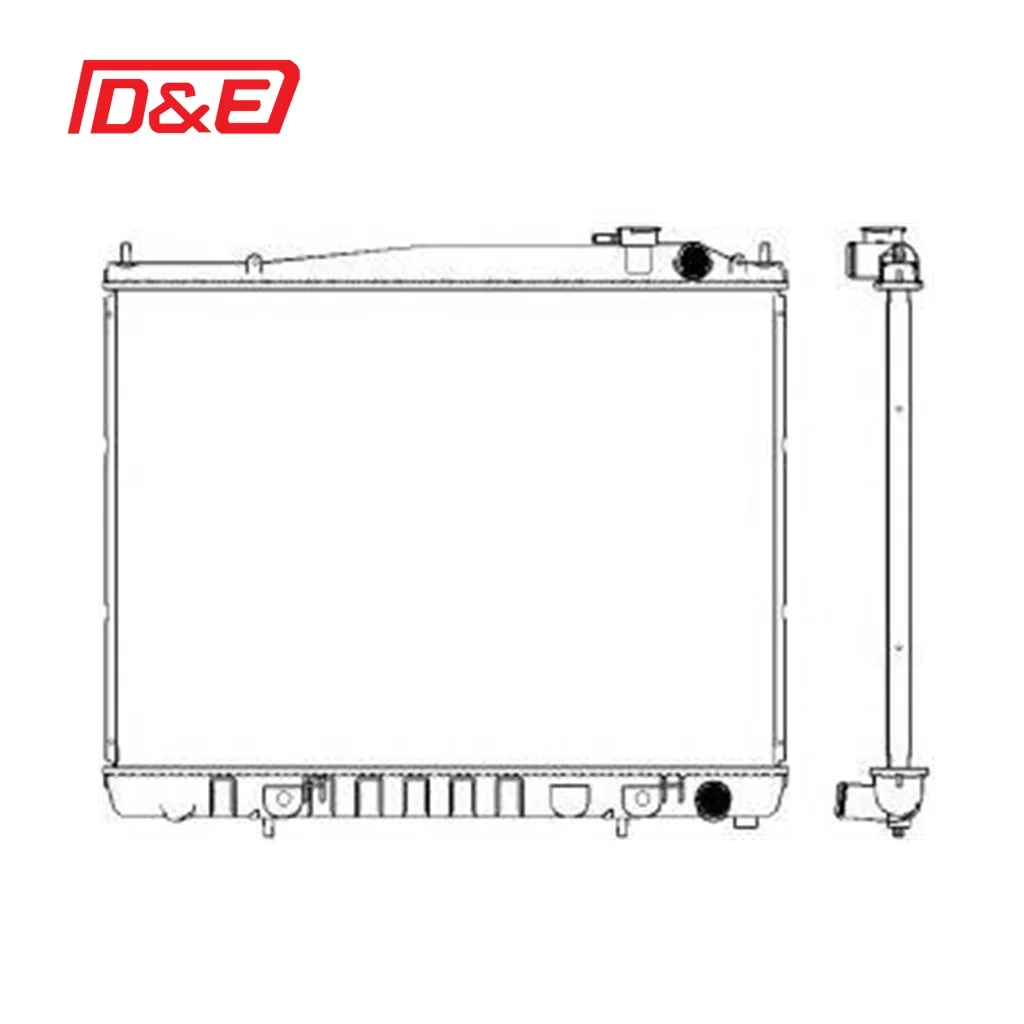 Auto Brazed Radiator for Nissan - Reliable Performance