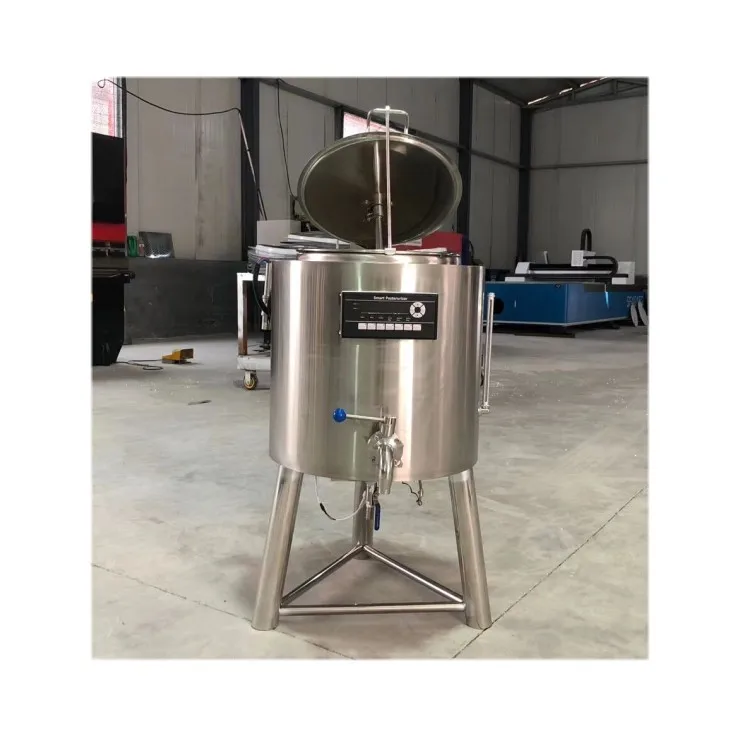 Most Popular Commercial Small Milk Processing Line   Juice Pasteurization Machine