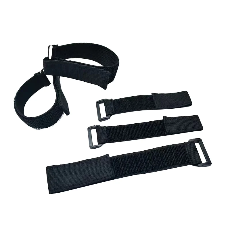 Heavy Duty Vel Cro Cinch Straps With Stainless Steel Square Buckle