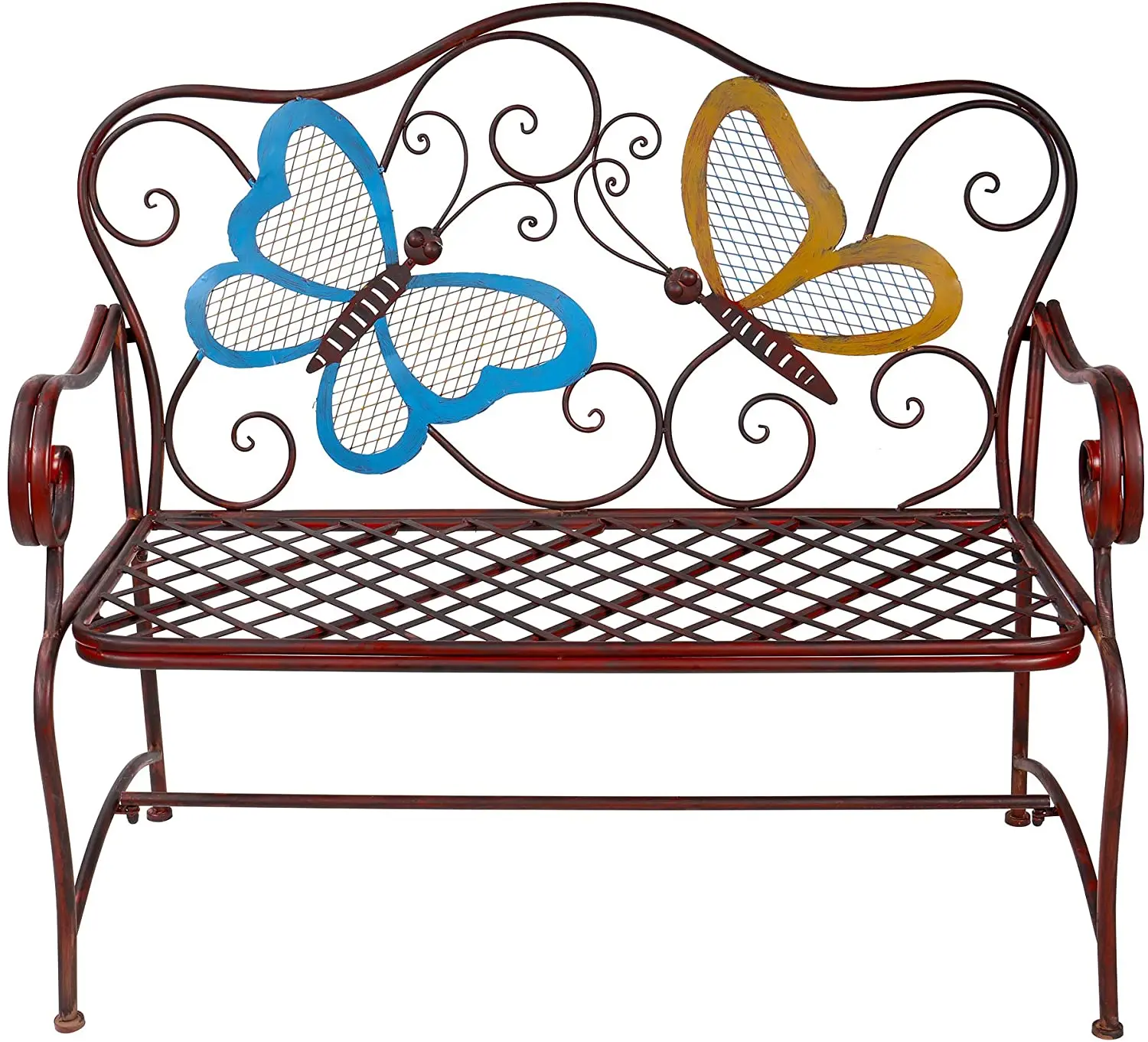 metal butterfly garden chair