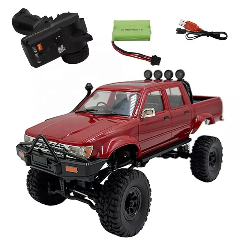 WPL C-64-1 2024 Upgrade RTR 1:16 Scale RC Rock Crawler 4WD