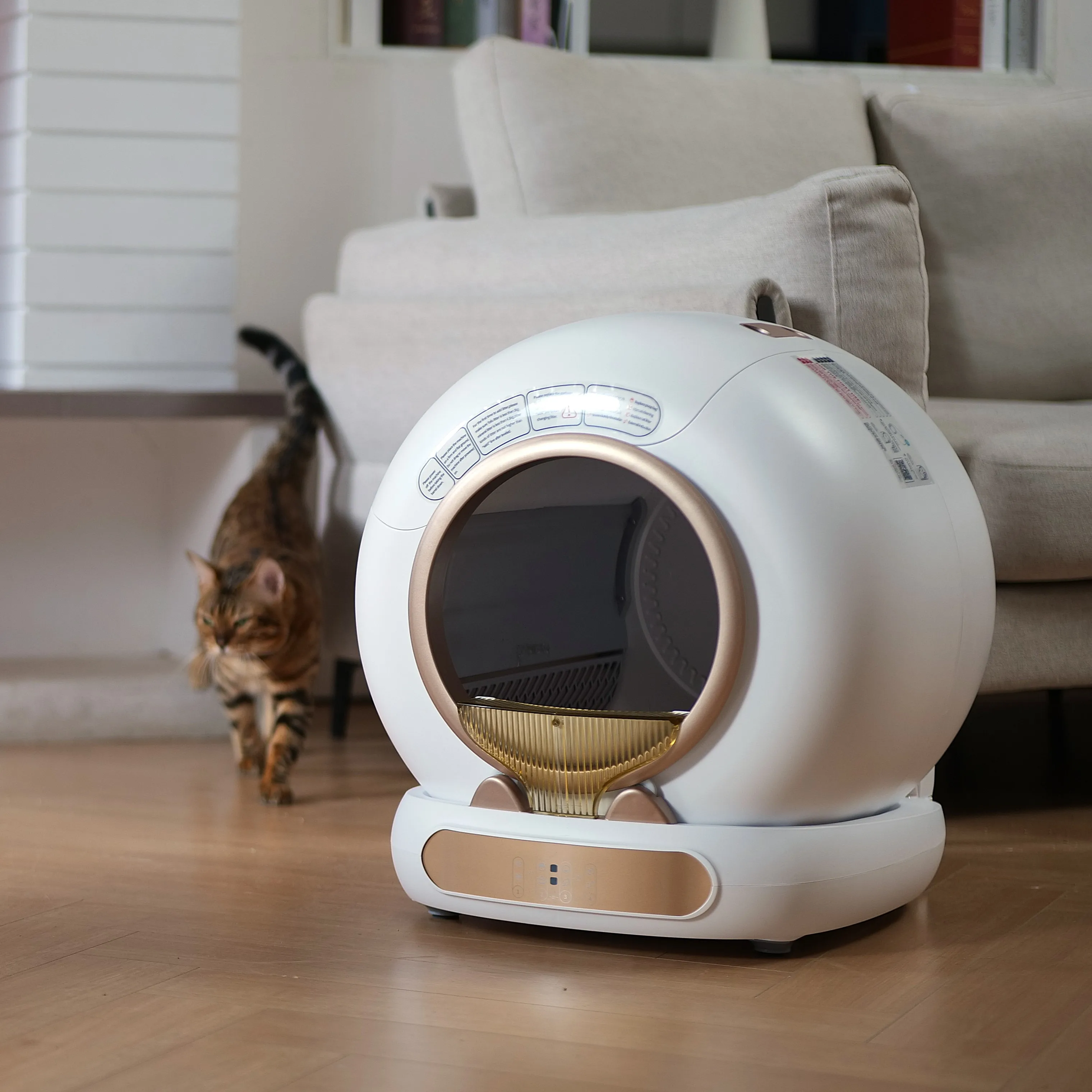 スマート自動猫トイレ セルフクリーニング猫トイレ 猫用トイレ 販売中