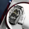 936 Black Case, Black Face, Steel Strap
