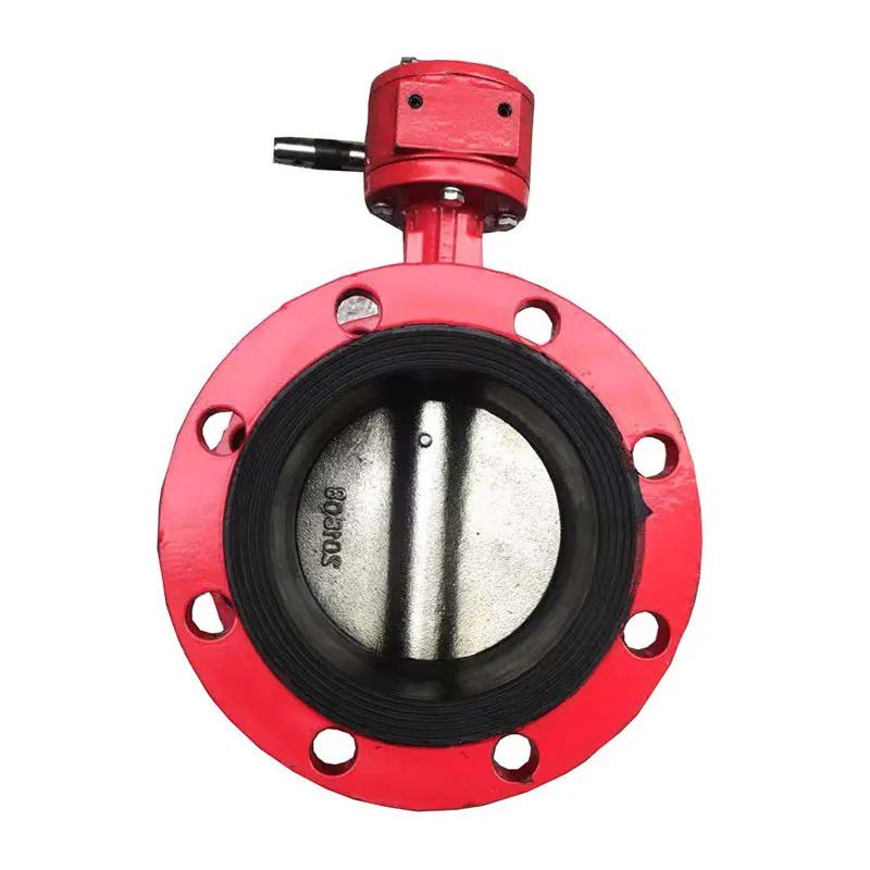 D341X-10Q turbine flange butterfly valve