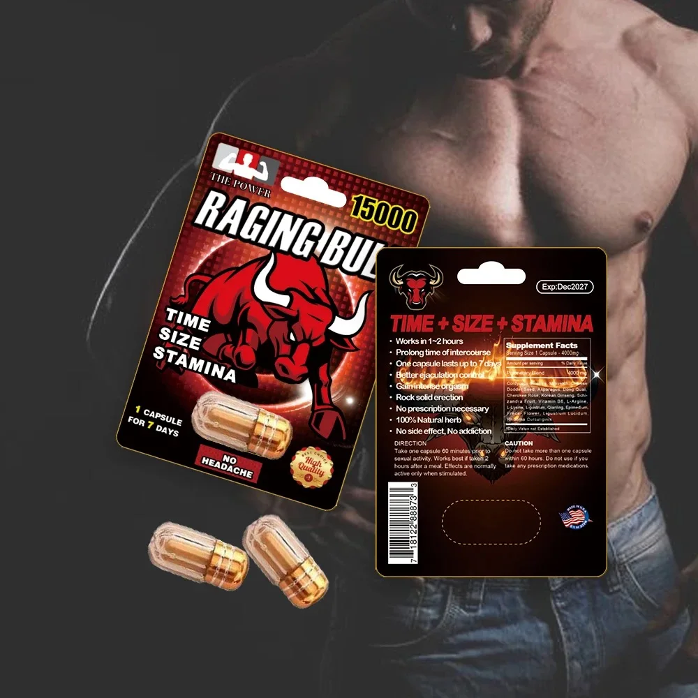 Custom High Quality Power Capsule for Men Super Hard Power Male Enhancement Capsules Best Long Time Delay