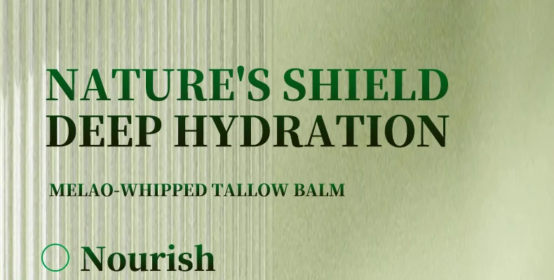 OEM High Quality Beef Tallow Balm Moisturizer Natural Tallow Night Cream for Smooth Skin Custom Logo Hotsale(pic1)