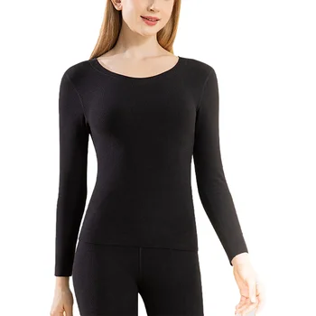 winter products 2023 Fleece warm women's style Slim Fit Underscrubs Long Sleeve Uniform Stretch Sports Under Scrub T-shirt