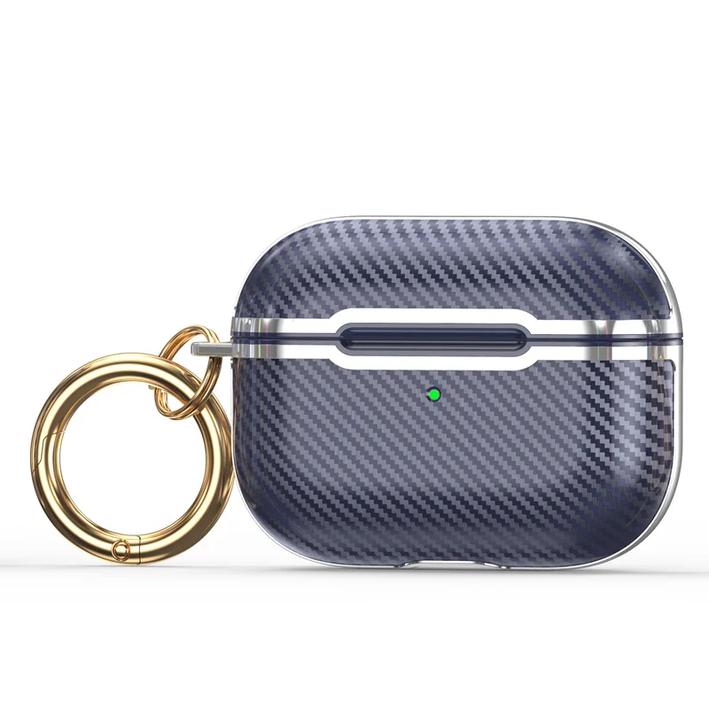 Custom Fashion Carbon Fiber Earphone case for airpods Pro
