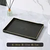S04 - Gold-edged Black 30x22x2cm