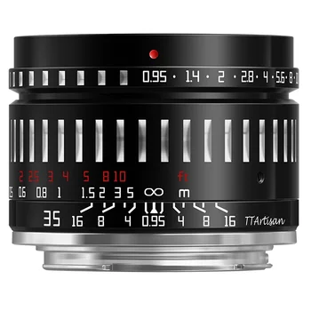 TTArtisan 35mm F0.95 APS-C Manual Fixed Camera Lens for Canon RF/M Nikon Z SONY E Fuji X Camera Camera Lens