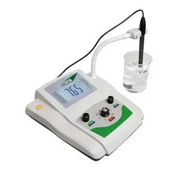 High Precision Digital PH Meter PHS-3C Test Instrument with Desktop LCD Screen for Laboratory Equipment and Benchtop Use