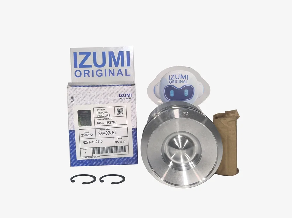 IZUMI ORIGINAL 6D170 Engine Piston - High-Quality Kit
