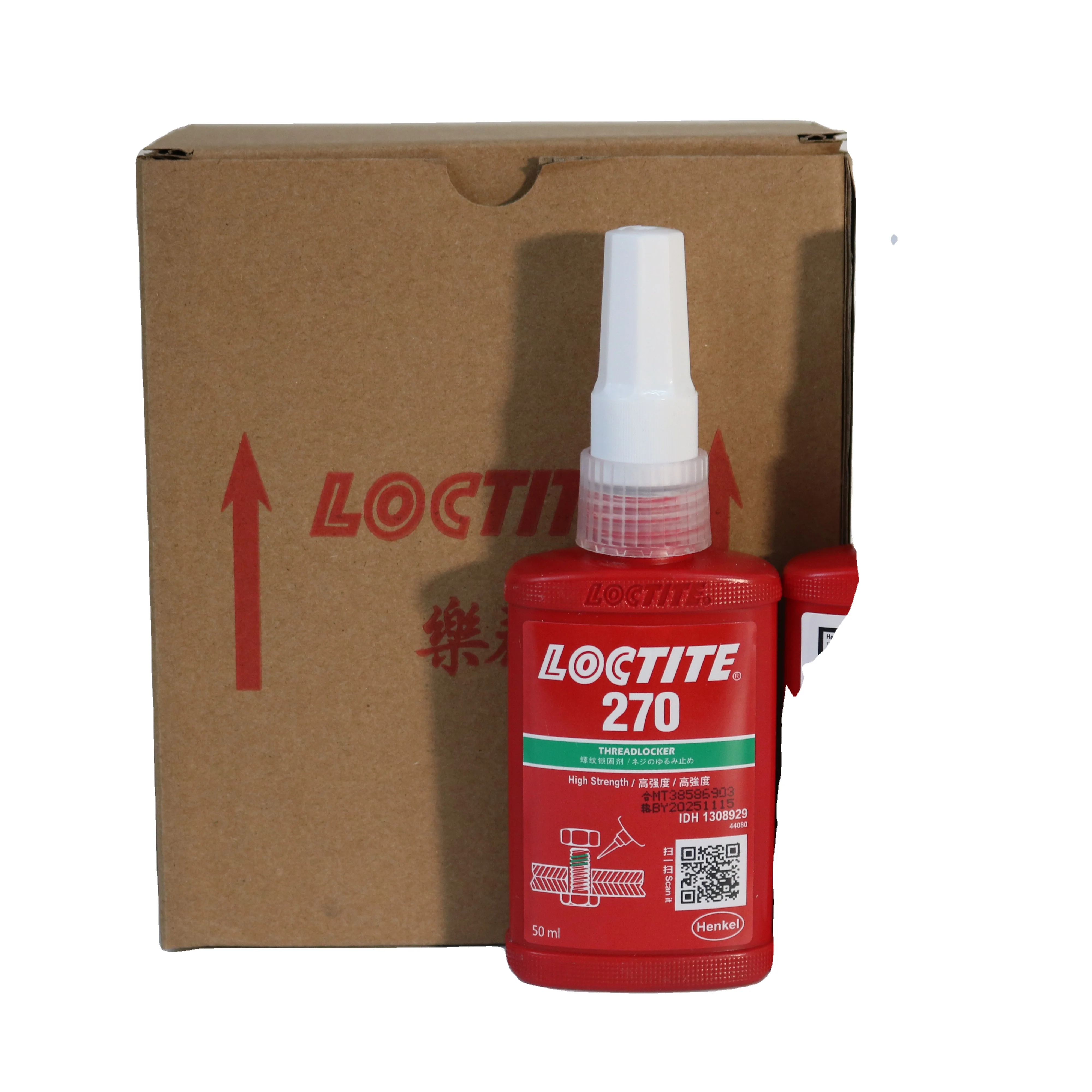 Yjj 50ml 250ml Top Original Loctiter 270 High Strength Super Glue For