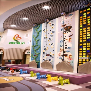 Professional Large Climbing Wall Rock Climbing Wall Climbing Equipment Indoor Playground Equipment
