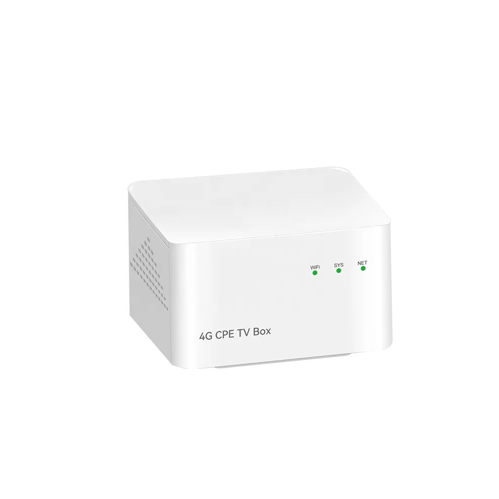 Smart 4G Wifi Hotspot Modem Android TV Box SY2 PRO with Sim Card TF Card Slot Support Local File Playback