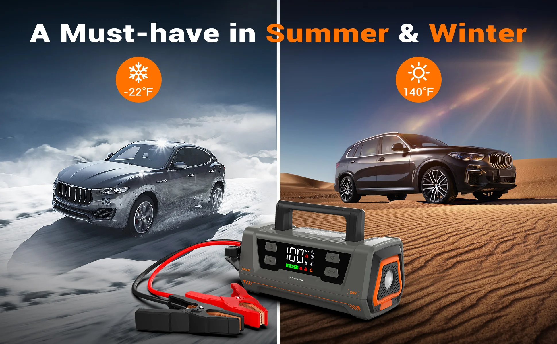 12v 24v Portable Car Battery Charger Jump Starter,2000a 3000a 6000a