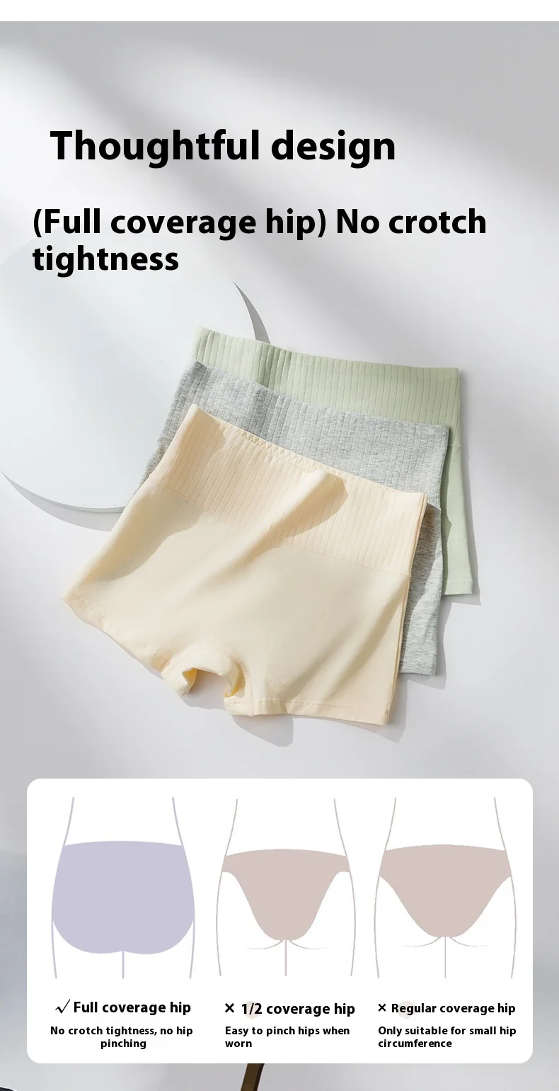 New Arrival Cotton Women's Boxer Shorts Breathable and Antibacterial Ladies Panties Women's Underwear Custom OEM Supplier